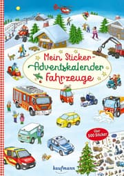 Cover von Mein Sticker-Adventskalender - Fahrzeuge