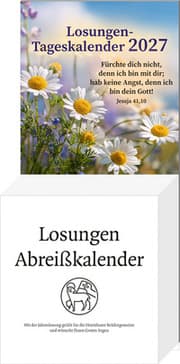 Cover von Losungen Tageskalender 2027