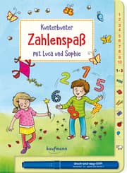 Cover von Kunterbunter Zahlenspaß mit Luca und Sophie