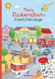 Cover von Mein Stickeralbum Einsatzfahrzeuge