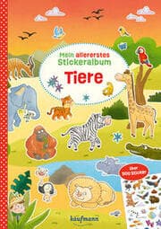 Cover von Mein allererstes Stickeralbum - Tiere