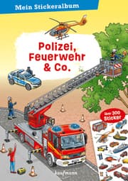 Cover von Mein Stickeralbum - Polizei, Feuerwehr & Co.