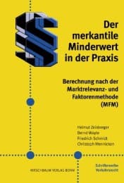Cover von Der merkantile Minderwert in der Praxis