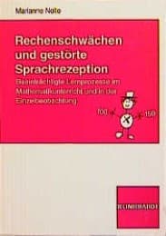 Cover von Rechenschwächen und gestörte Sprachrezeption
