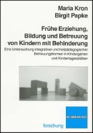 Cover von Frühe Erziehung, Bildung und Betreuung von Kindern mit Behinderung