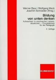 Cover von Bildung von unten denken