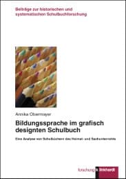 Cover von Bildungssprache im grafisch designten Schulbuch