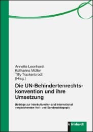 Cover von Die UN-Behindertenrechtskonvention und ihre Umsetzung