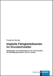 Cover von Implizite Fähigkeitstheorien im Grundschulalter