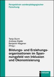 Cover von Bildungs- und Erziehungsorganisatonen im Spannungsfeld von Inklusion und Ökonomisierung