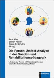 Cover von Die Person-Umfeld-Analyse in der Sonder- und Rehabilitationspädagogik
