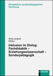 Cover von Inklusion im Dialog: Fachdidaktik - Erziehungswissenschaft - Sonderpädagogik
