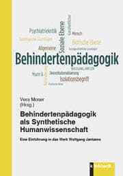 Cover von Behindertenpädagogik als Synthetische Humanwissenschaft