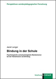 Cover von Bindung in der Schule