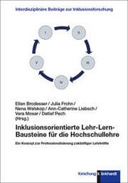 Cover von Inklusionsorientierte Lehr-Lern- Bausteine für die Hochschullehre