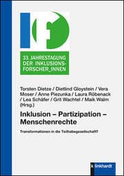 Cover von Inklusion - Partizipation - Menschenrechte