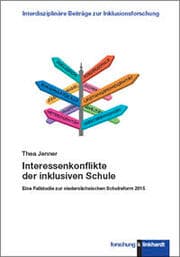 Cover von Interessenkonflikte der inklusiven Schule