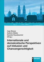 Cover von Internationale und demokratische Perspektiven auf Inklusion und Chancengerechtigkeit