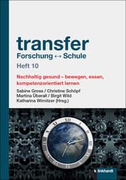 Cover von transfer Forschung Schule Heft 10