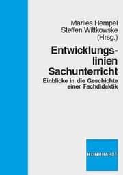 Cover von Entwicklungslinien Sachunterricht