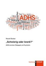 Cover von 'Schwierig oder krank?'