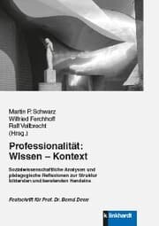 Cover von Professionalität: Wissen - Kontext