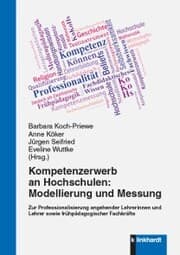 Cover von Kompetenzerwerb an Hochschulen: Modellierung und Messung