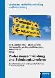 Cover von Professionsentwicklung und Schulstrukturreform
