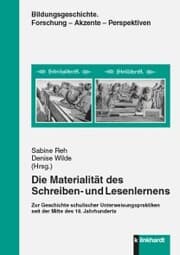 Cover von Die Materialität des Schreiben- und Lesenlernens