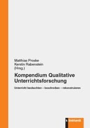 Cover von Unterricht beobachten - beschreiben - rekonstruieren