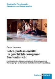 Cover von Lehrerprofessionalität im geschichtsbezogenen Sachunterricht