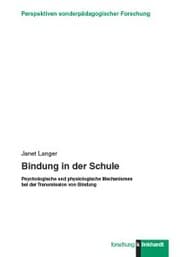 Cover von Bindung in der Schule