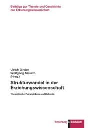 Cover von Strukturwandel in der Erziehungswissenschaft