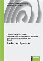 Cover von Sache und Sprache