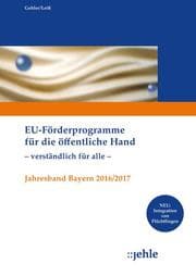 Cover von EU-Förderprogramme für die öffentliche Hand - verständlich für alle -