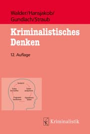 Cover von Kriminalistisches Denken