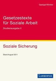 Cover von Gesetzestexte für Soziale Arbeit