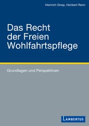 Cover von Das Recht der Freien Wohlfahrtspflege