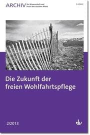 Cover von Die Zukunft der freien Wohlfahrtspflege
