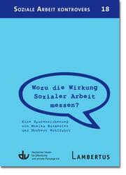 Cover von Wozu die Wirkung Sozialer Arbeit messen?