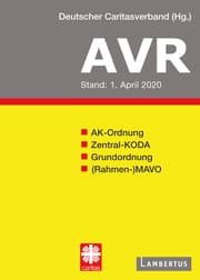 Cover von Richtlinien für Arbeitsverträge in den Einrichtungen des Deutschen Caritasverbandes (AVR)