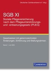 Cover von SGB XI Soziale Pflegeversicherung nach dem Pflegeunterstützungs- und -entlastungsgesetz (PUEG)