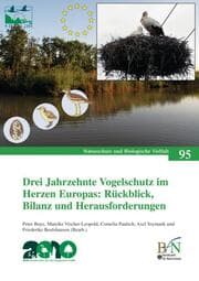 Cover von Drei Jahrzehnte Vogelschutz im Herzen Europas: Rückblick, Bilanz und Herausforderungen