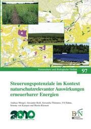 Cover von Steuerungspotenziale im Kontext naturschutzrelevanter Auswirkungen erneuerbarer Energien