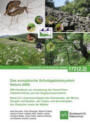 Cover von NaBiV Heft 172 Band 2.2: Das europäische Schutzgebietssystem Natura 2000 Band 2.2 Lebensraumtypen