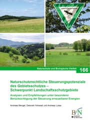 Cover von Naturschutzrechtliche Steuerungspotenziale des Gebietsschutzes - Schwerpunkt Landschaftsschutzgebiete
