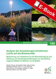 Cover von Analyse der Auswirkungen künstlichen Lichts auf die Biodiversität