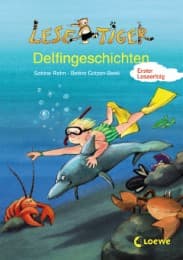 Cover von Lesetiger-Delfingeschichten/Glück gehabt, kleiner Delfin!