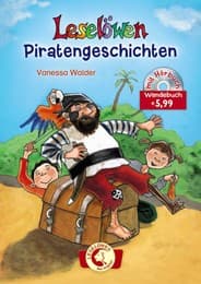 Cover von Leselöwen Abenteuergeschichten-Wendebuch