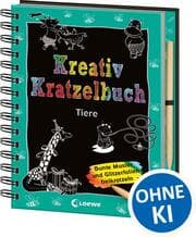 Cover von Kreativ-Kratzelbuch: Tiere